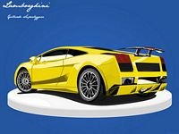 pic for Lamborghini Gallardo Superleggera v8 Yel